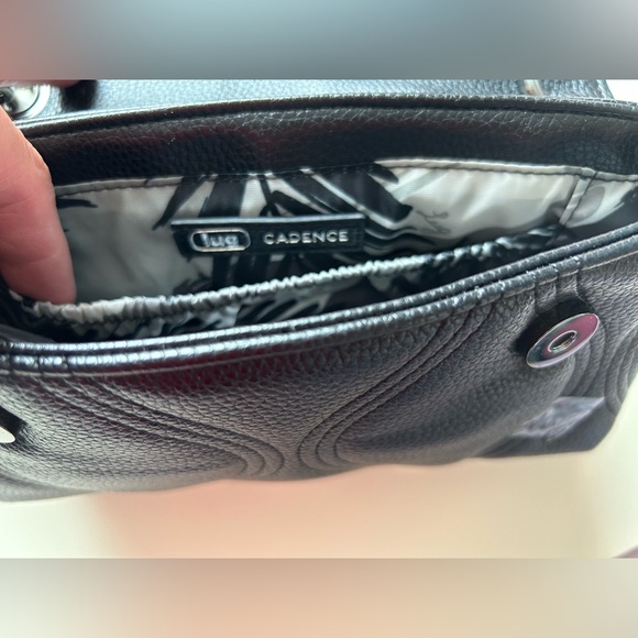 LUG CLASSIC VL CADENCE MINI CROSSBODY BLACK NWT - Picture 5 of 6